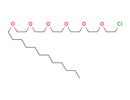 Molecular Structure of 17464-54-9 (1-{2-[2-(2-{2-[2-(2-chloro-ethoxy)-ethoxy]-ethoxy}-ethoxy)-ethoxy]-ethoxy}-dodecane)