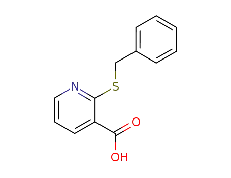 Molecular Structure of 112811-90-2 (2-Thiobenzyl nicotinic acid)