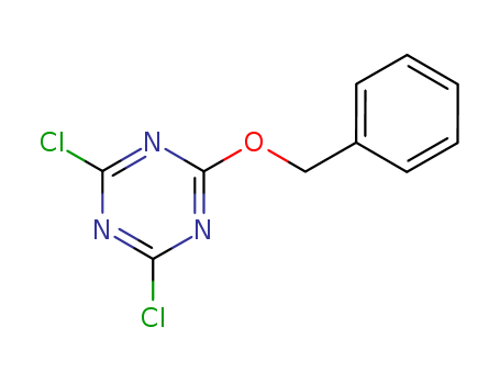 2-(benzyloxy)-4,6-dichloro-1,3,5-triazine