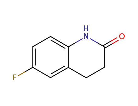 Molecular Structure of 75893-82-2 (6-FLUORO-3,4-DIHYDROQUINOLIN-2(1H)-ONE)