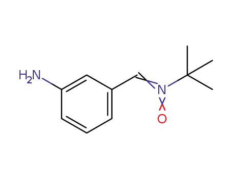 Molecular Structure of 137353-85-6 (N-tert-butyl-α-(3-aminophenyl)nitrone)