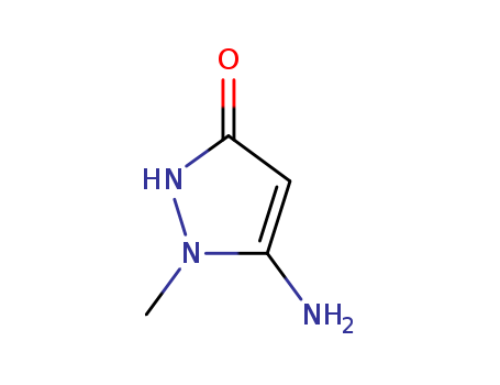 5-amino-1-methyl-2H-pyrazol-3-one cas  54167-77-0