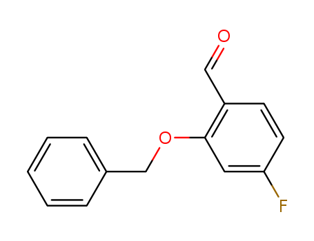 4-Fluoro-2-phenylmethoxybenzaldehyde cas no. 202857-89-4 98%