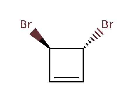 Molecular Structure of 27237-71-4 (Cyclobutene, 3,4-dibromo-, (3R,4R)-rel-)