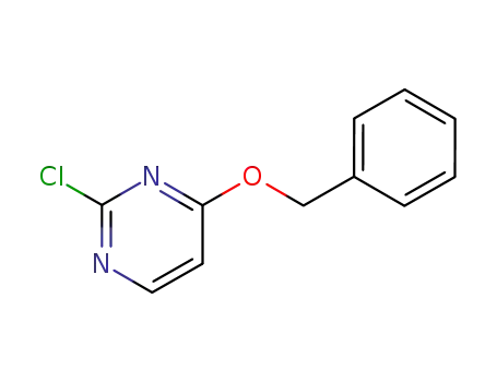 Molecular Structure of 108381-28-8 (4-BENZYLOXY-2-CHLOROPYRIMIDINE)