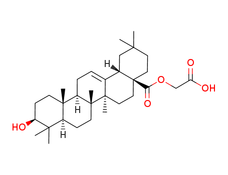 Olean-12-en-28-oicacid, 3-hydroxy-, carboxymethyl ester, (3b)- (9CI)