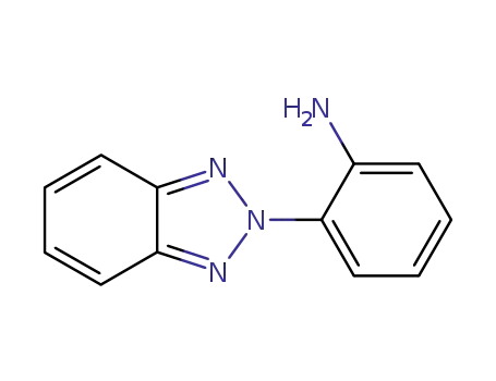 Molecular Structure of 1211-08-1 (2-(2H-Benzotriazol-2-yl)benzenamine)