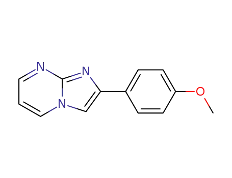 Molecular Structure of 31555-35-8 (4-IMIDAZO[1,2-A]PYRIMIDIN-2-YLPHENYL METHYL ETHER)