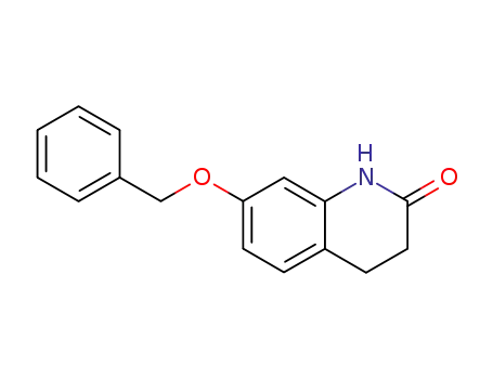 Molecular Structure of 92962-89-5 (7-(benzyloxy)-3,4-dihydro-2(1H)-quinolinone)
