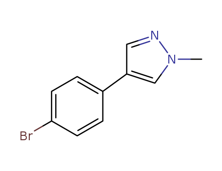 4-(4-bromo-phenyl)-1-methyl-1H-pyrazole