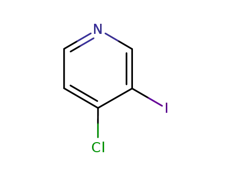 Molecular Structure of 89167-34-0 (4-CHLORO-3-IODOPYRIDINE)