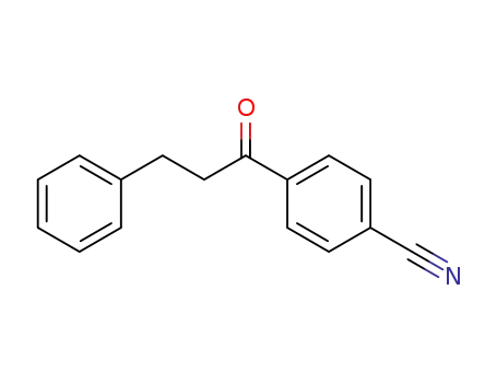 Molecular Structure of 60695-02-5 (4'-CYANO-3-PHENYLPROPIOPHENONE)