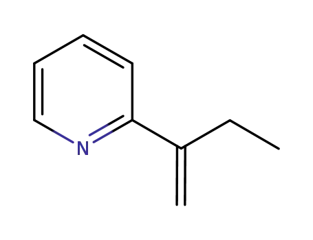 Molecular Structure of 97259-61-5 (2-(1-methylenepropyl)pyridine)