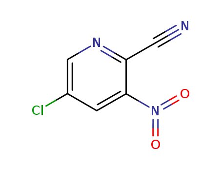 2-Cyano-3-nitro-5-chloropyridine