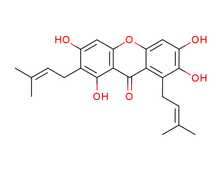 Molecular Structure of 31271-07-5 (Gamma-mangostin)