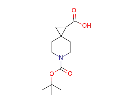 Molecular Structure of 871727-05-8 (6-(tert-butoxycarbonyl)-6-azaspiro[2.5]octane-1-carboxylic acid(SALTDATA: FREE))