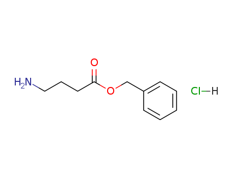 Butanoic acid, 4-amino-, phenylmethyl ester, hydrochloride
