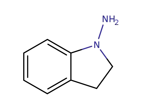 Molecular Structure of 7633-56-9 (1-AMINOINDOLINE)