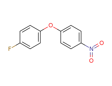 Molecular Structure of 2561-25-3 (1-(4-Fluorophenoxy)-4-nitrobenzene)