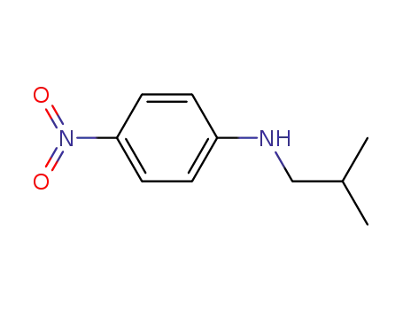 Molecular Structure of 4138-36-7 (Benzenamine, N-(2-methylpropyl)-4-nitro-)