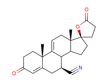(17α)-7-Cyano-17-hydroxy-3-oxo-pregna-4,9(11)-diene-21-carboxylic acid γ-Lactone