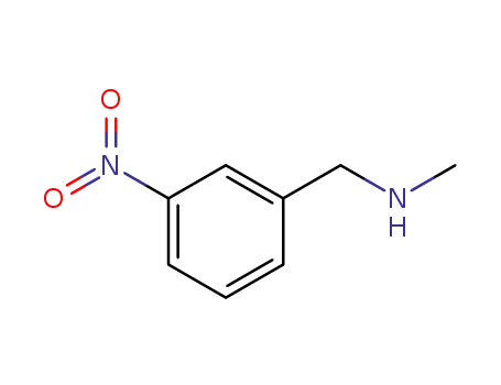 Molecular Structure of 19499-61-7 ((3-Nitrobenzyl)methylamine)