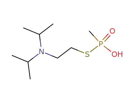Molecular Structure of 73207-98-4 (diisopropylaminoethyl methyl thiolophosphonate)