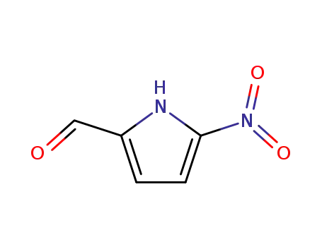Molecular Structure of 6327-67-9 (5-nitro-1H-pyrrole-2-carbaldehyde)