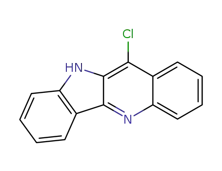 Molecular Structure of 80271-19-8 (11-chloro-10H-indolo-[3,2-b]quinoline)