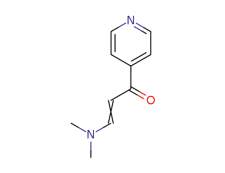 Molecular Structure of 66521-53-7 (3-DIMETHYLAMINO-1-PYRIDIN-4-YL-PROPENONE)
