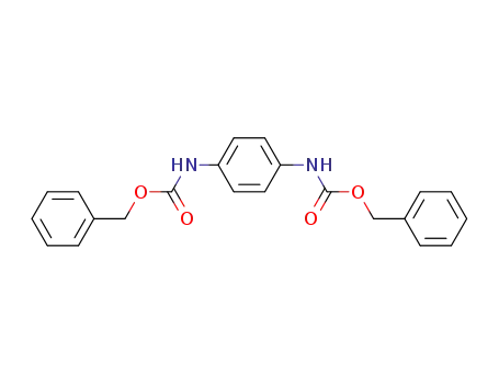 Molecular Structure of 6324-63-6 (dibenzyl benzene-1,4-diylbiscarbamate)
