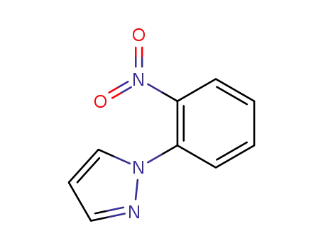 Molecular Structure of 25688-17-9 (1-(2-Nitrophenyl)-1H-pyrazole)