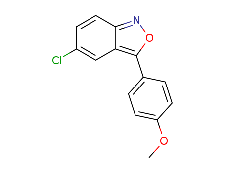 2,1-Benzisoxazole,5-chloro-3-(4-methoxyphenyl)-