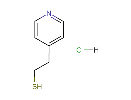 Molecular Structure of 6298-11-9 (4-PYRIDINEETHANETHIOL HYDROCHLORIDE)