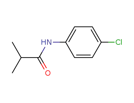 Molecular Structure of 7160-05-6 (N-(4-chlorophenyl)-2-methyl-propanamide)