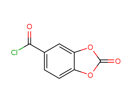 1,3-BENZODIOXOLE-5-CARBONYL CHLORIDE,2-OXO-