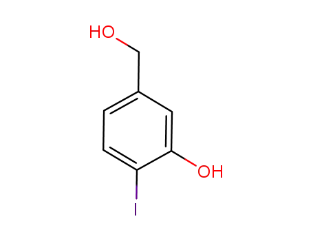 Molecular Structure of 773869-57-1 (3-HYDROXY-4-IODOBENZYL ALCOHOL)