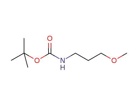 Molecular Structure of 911300-60-2 (tert-butyl (3-methoxypropyl)carbamate)