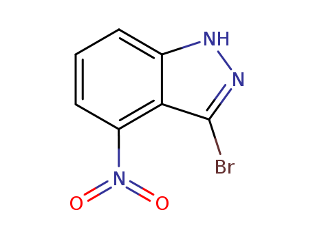 3-bromo-4-nitro-1H-indazole