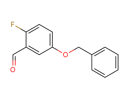 Benzaldehyde, 2-fluoro-5-(phenylmethoxy)-