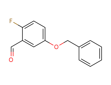 Benzaldehyde, 2-fluoro-5-(phenylmethoxy)-