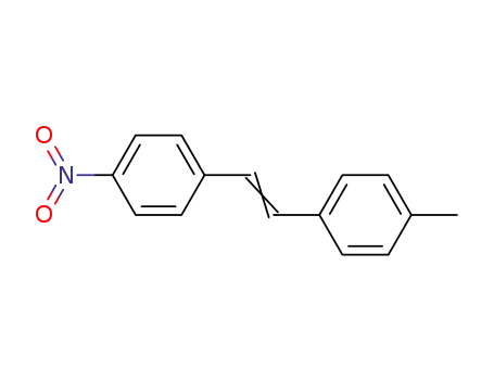Molecular Structure of 7560-35-2 (1-methyl-4-[(E)-2-(4-nitrophenyl)ethenyl]benzene)