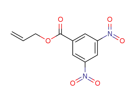 Molecular Structure of 54619-90-8 (Benzoic acid, 3,5-dinitro-, 2-propenyl ester)