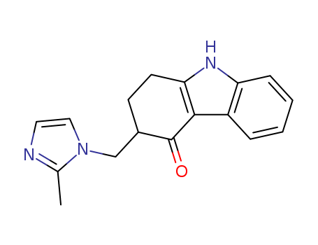 1,2,3,9-Tetrahydro-3-[(2-methyl-1H-imidazole-1)methyl]-4H-carbazol-4-one