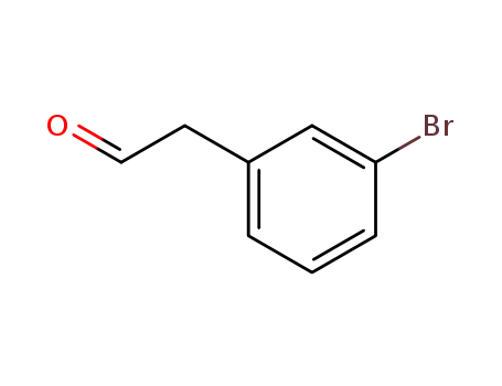 Molecular Structure of 109347-40-2 ((3-Bromophenyl)acetaldehyde)