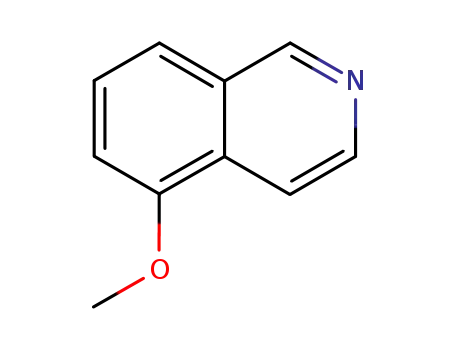 Molecular Structure of 90806-58-9 (5-methoxyisoquinoline)