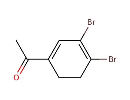 Ethanone, 1-(3,4-dibromo-1,3-cyclohexadien-1-yl)-