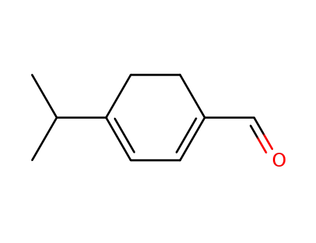 Molecular Structure of 1197-15-5 (1,3-p-menthadien-7-al)