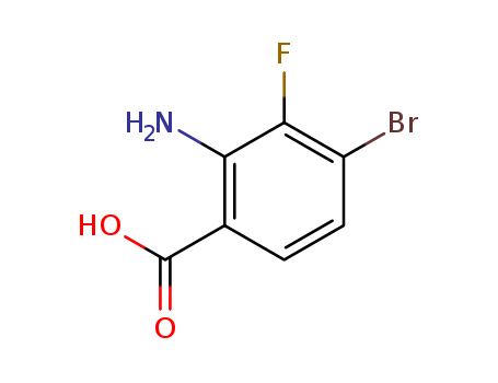 1416013-62-1,2-Amino-4-bromo-3-fluorobenzoic acid,2-Amino-4-bromo-3-fluorobenzoic acid