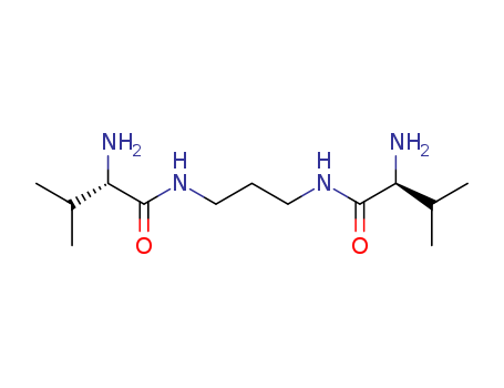 Molecular Structure of 110465-49-1 (Butanamide, N,N'-1,3-propanediylbis[2-amino-3-methyl-, (2S,2'S)-)